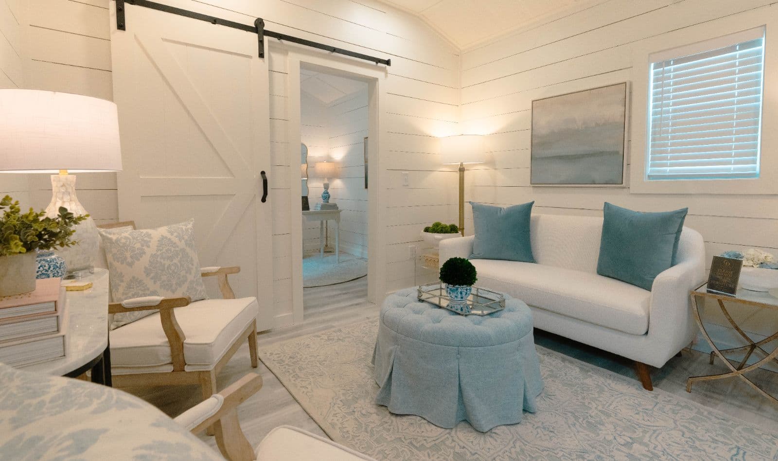 380 Sq Ft Modern Tiny Home with Shiplap, Spray Foam & Tankless Water Heater